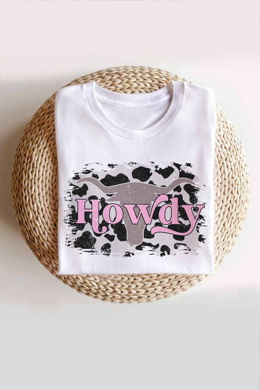 HOWDY BOHO WESTERN GRAPHIC TEE