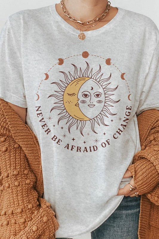 Boho The Moon The Sun, Celestial Graphic Tee