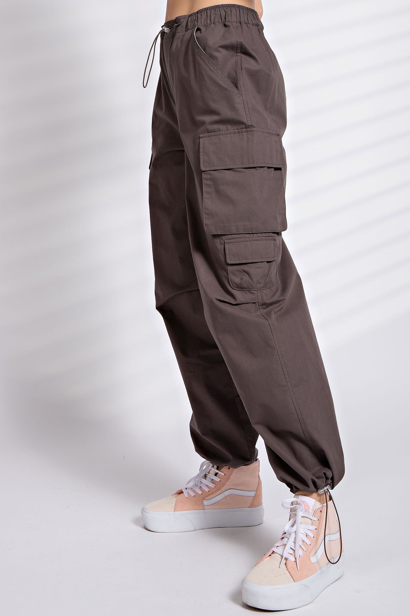Smoke parachute cargo pants