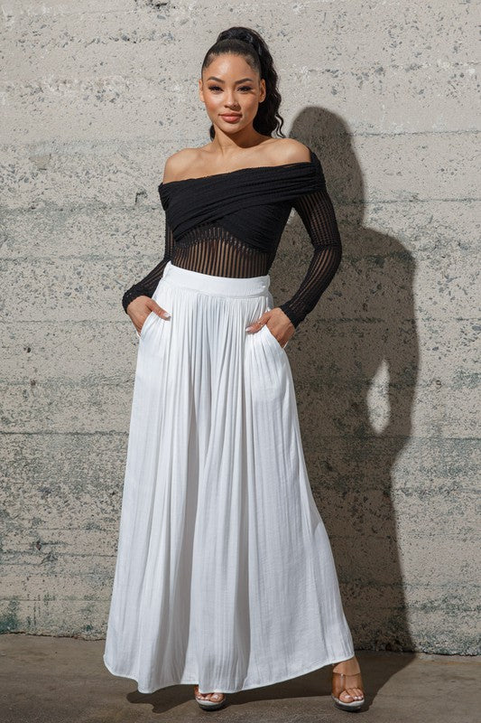 Full Pleated Dressy Pants — alternate view