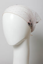 Load image into Gallery viewer, Tulle Lace Embroidered Poppy Headscarf
