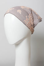 Load image into Gallery viewer, Bohemian Floral Lace Headscarf
