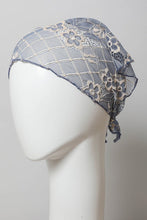 Load image into Gallery viewer, Bohemian Floral Lace Headscarf
