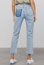 Load image into Gallery viewer, High Waist Ripped Tapered Jeans
