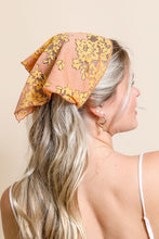 Load image into Gallery viewer, Bohemian Floral Lace Headscarf
