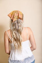 Load image into Gallery viewer, Bohemian Floral Lace Headscarf
