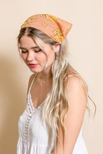 Load image into Gallery viewer, Bohemian Floral Lace Headscarf
