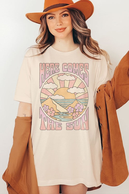 Here Comes The Sun Graphic Top