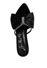 Load image into Gallery viewer, High Tea jewel Strap High Heeled Satin Sandal
