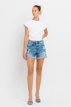 Load image into Gallery viewer, High Rise Double Cuff Shorts
