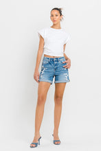 Load image into Gallery viewer, High Rise Double Cuff Shorts
