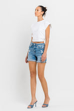 Load image into Gallery viewer, High Rise Double Cuff Shorts
