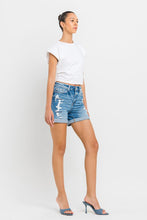 Load image into Gallery viewer, High Rise Double Cuff Shorts
