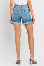 Load image into Gallery viewer, High Rise Double Cuff Shorts
