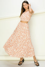 Load image into Gallery viewer, Over It Off-Shoulder Crop Top and Maxi Skirt Set
