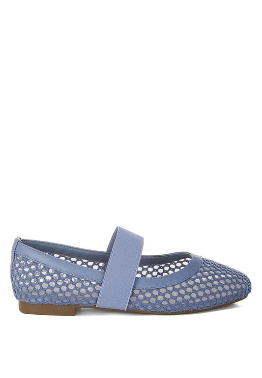 Nayela Mid-Foot Strap Ballerinas — alternate view