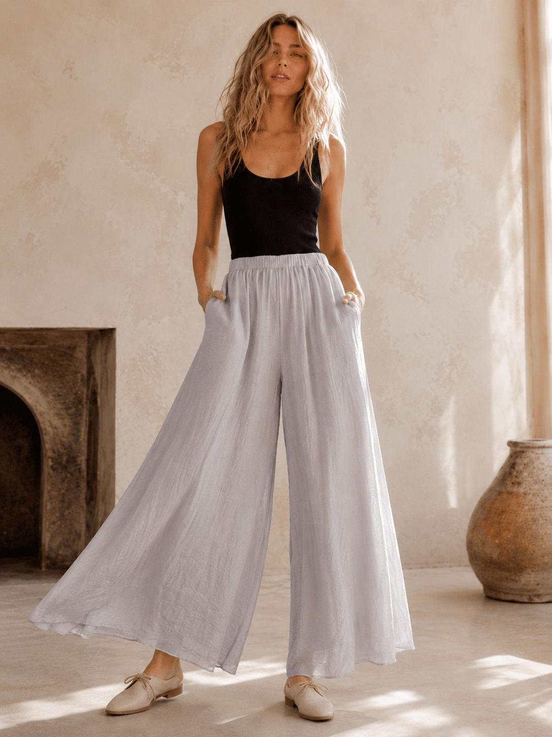 Zen Flow Wide-Leg Pants