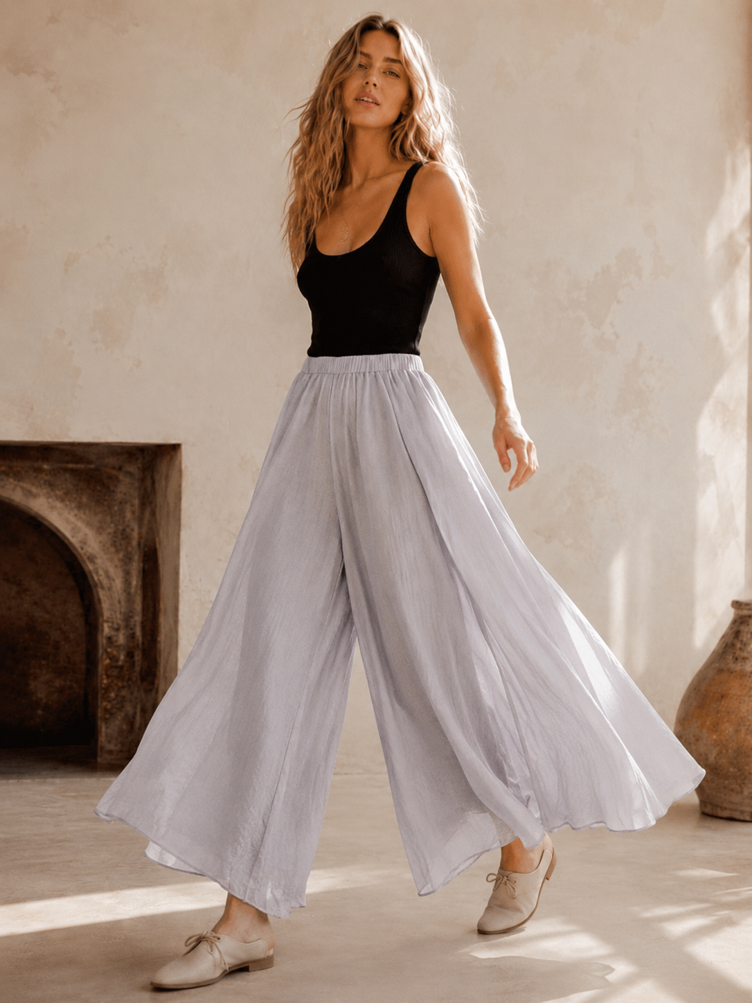 Zen Flow Wide-Leg Pants