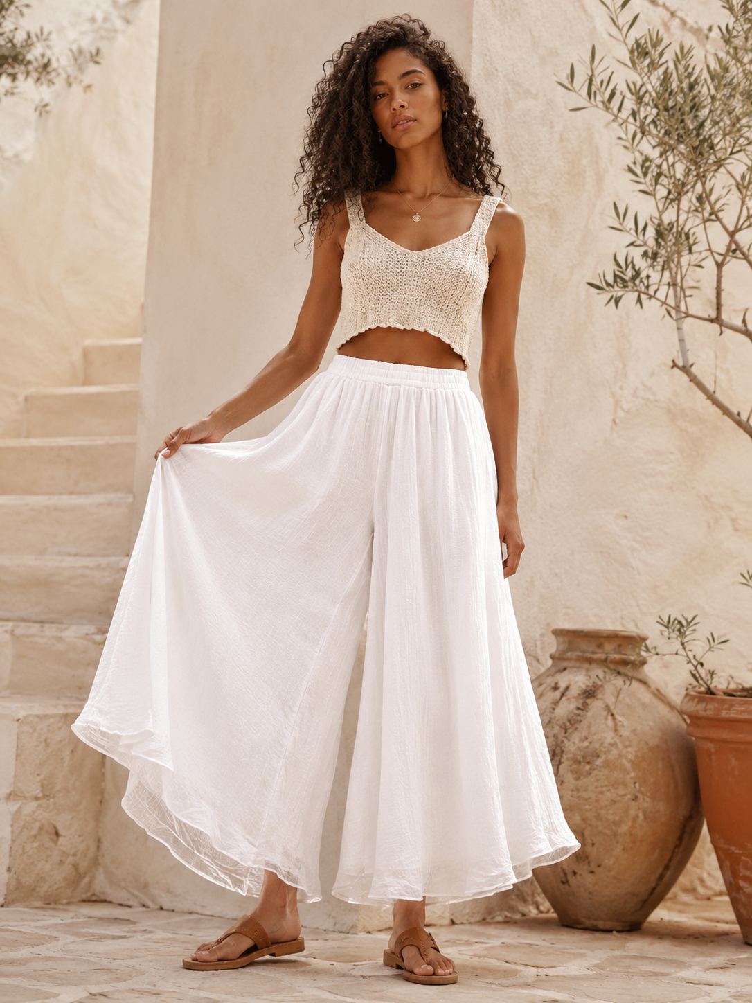 Zen Flow Wide-Leg Pants