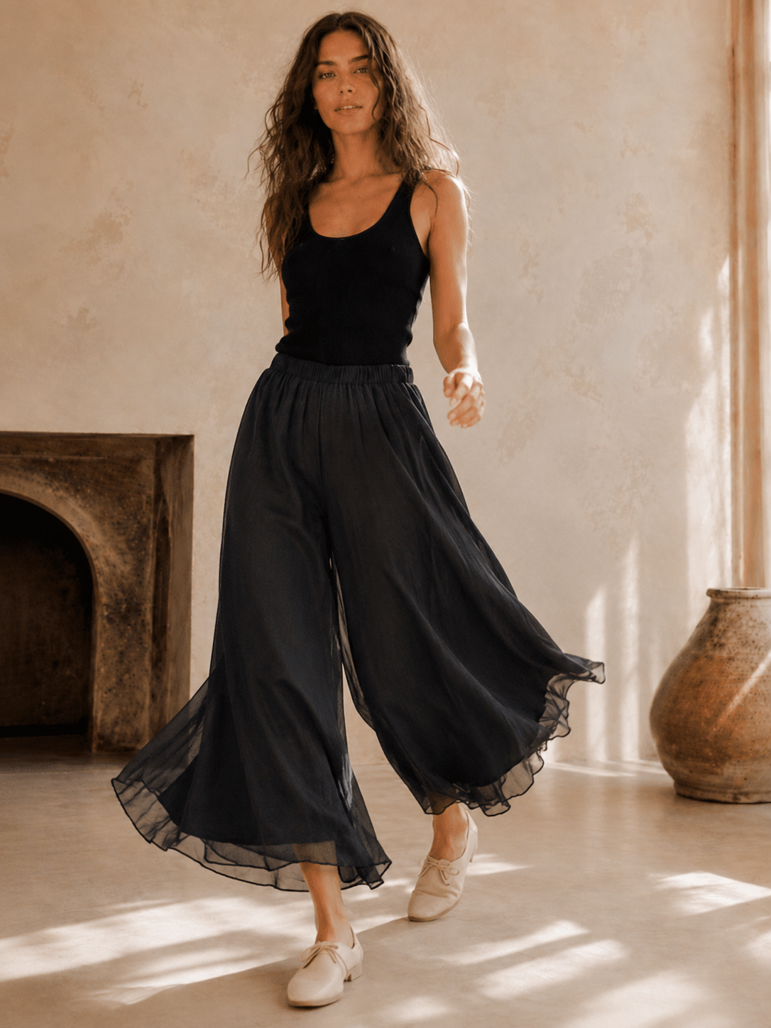 Zen Flow Wide-Leg Pants