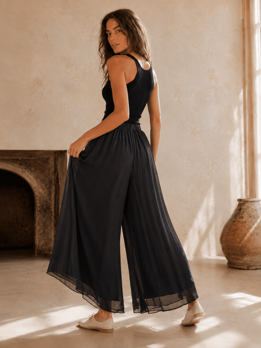 Zen Flow Wide-Leg Pants