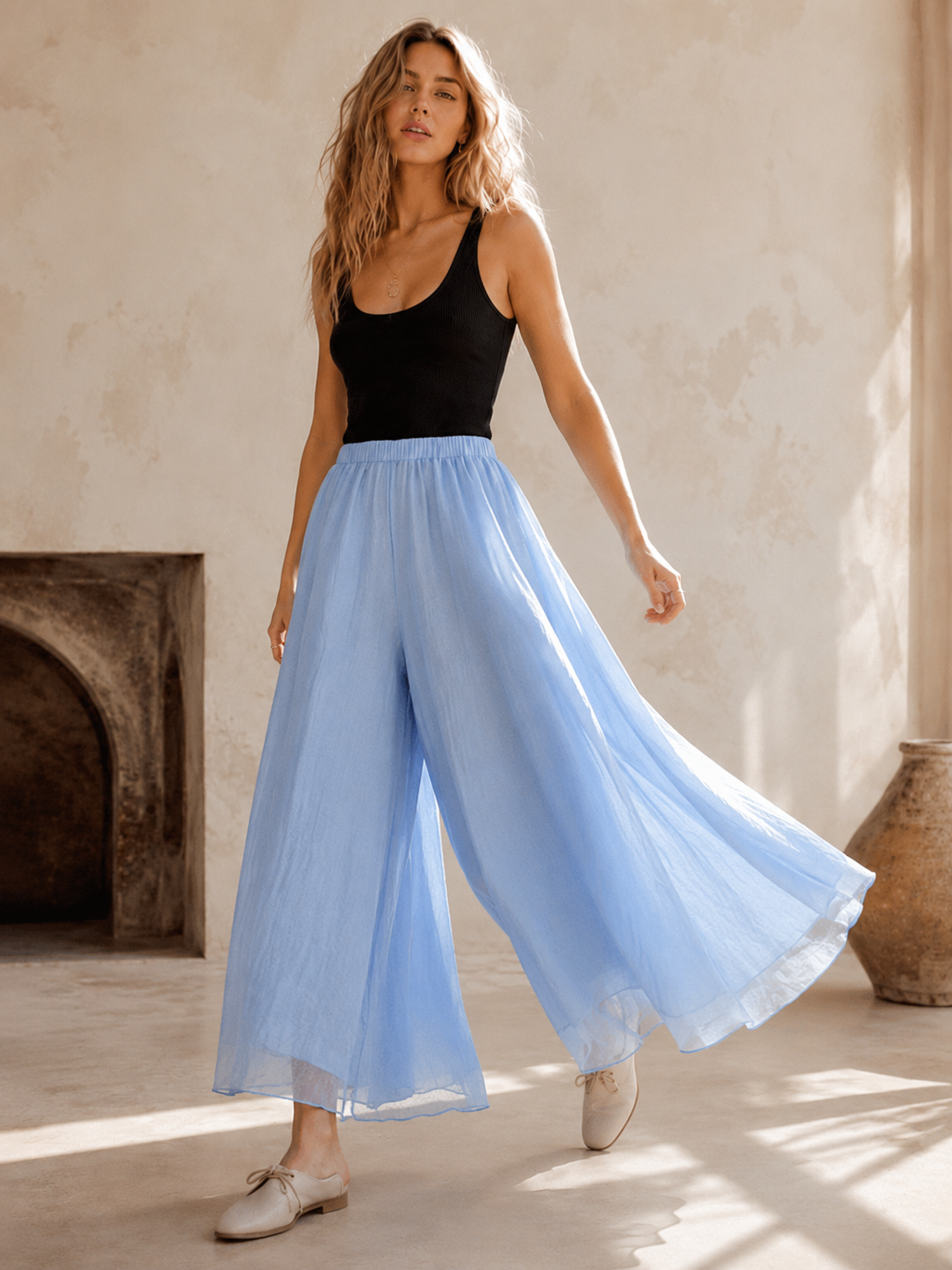 Zen Flow Wide-Leg Pants
