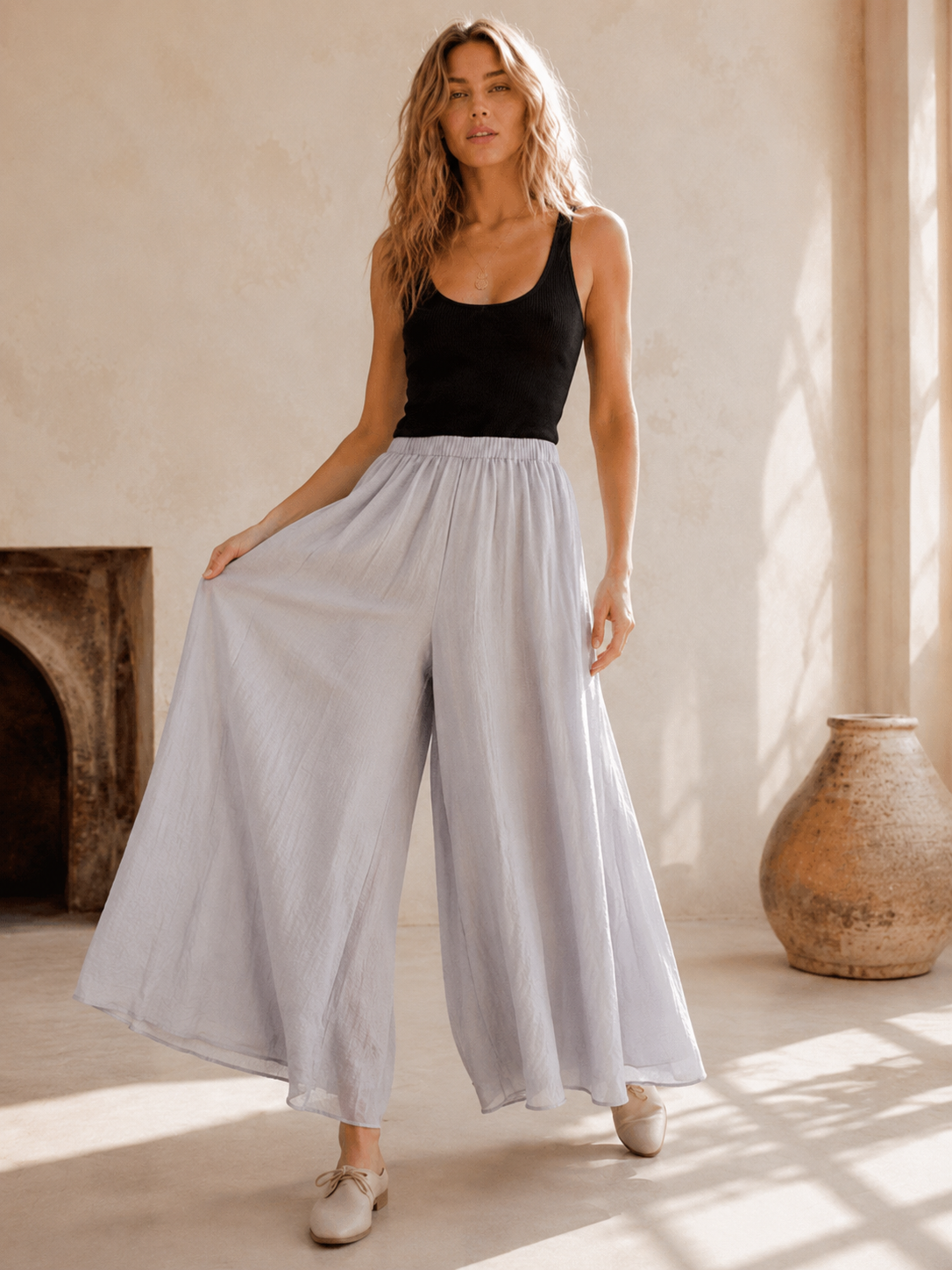 Zen Flow Wide-Leg Pants