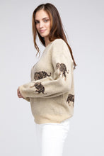 Load image into Gallery viewer, Tiger Pattern Sweater
